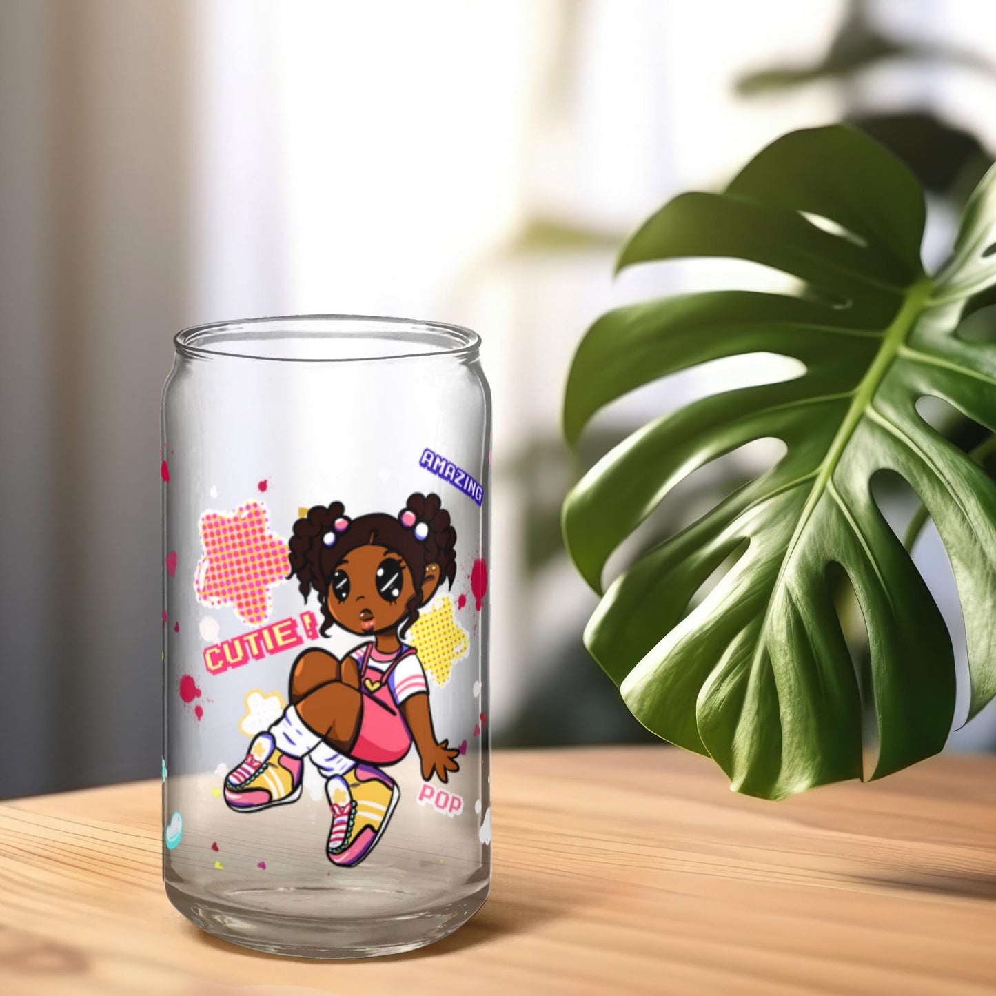 Kimi Soda Can Glass