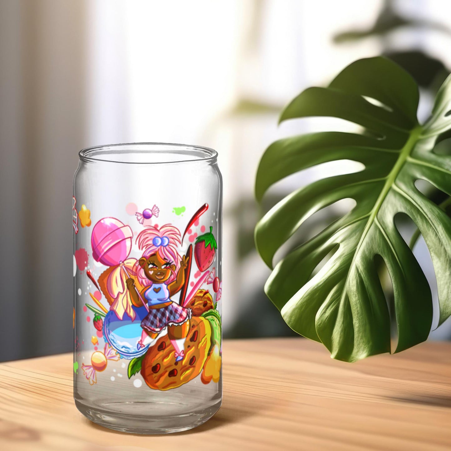 "Sweet Treats" Soda Can Glasses